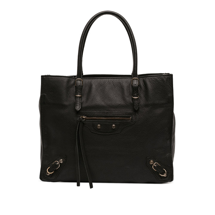 Balenciaga Cuir de veau Papier A6 Cabas