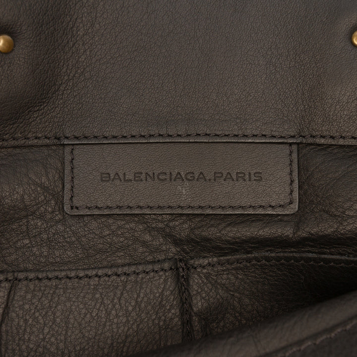 Balenciaga Cuir de veau Papier A6 Cabas