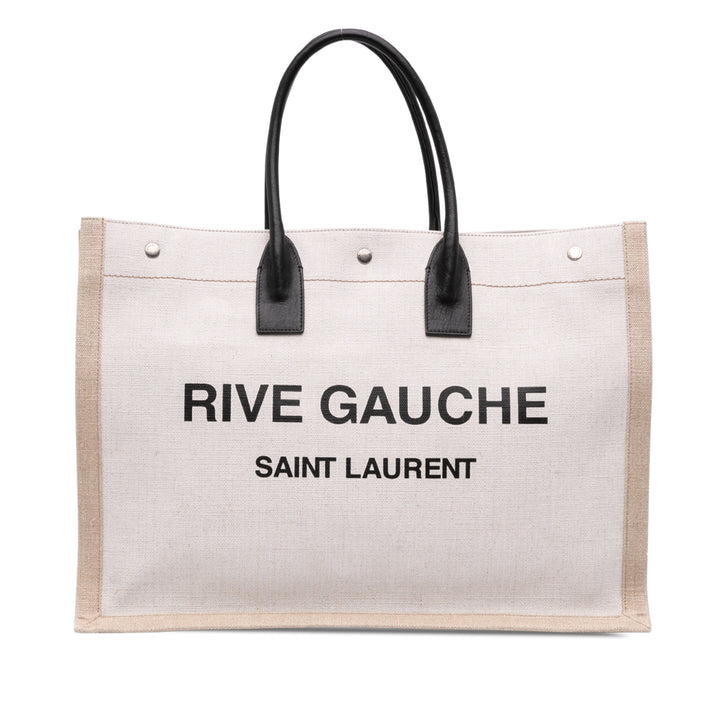 Saint Laurent Rive Gauche Cabas Grand Beige – vue principale – GABY PARIS
