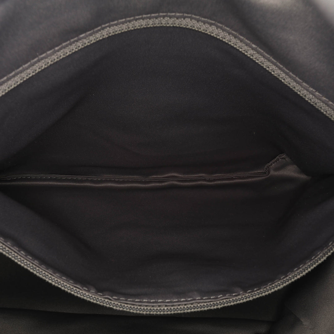 CC Quilted Calfskin Triptych Tote Gray - Gaby Paris