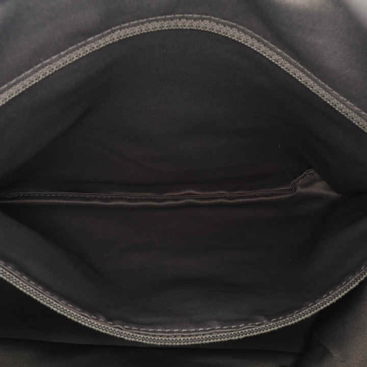 CC Quilted Calfskin Triptych Tote Gray - Gaby Paris