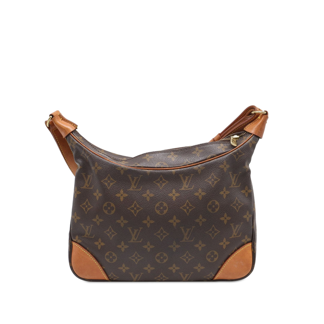 Louis Vuitton Boulogne 30 Monogram Marron – vue principale – GABY PARIS