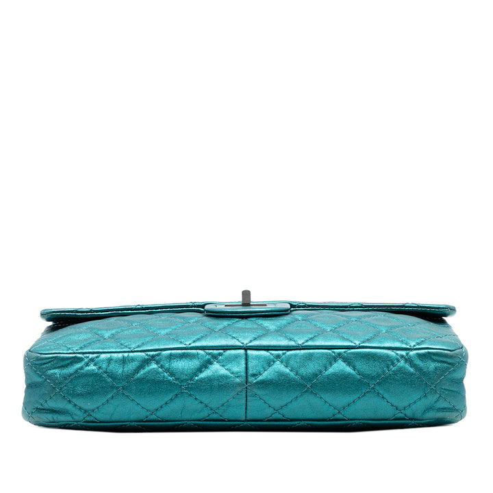 Chanel Matelassé Metallic Cuir de veau Reissue 2.55 à rabat 226