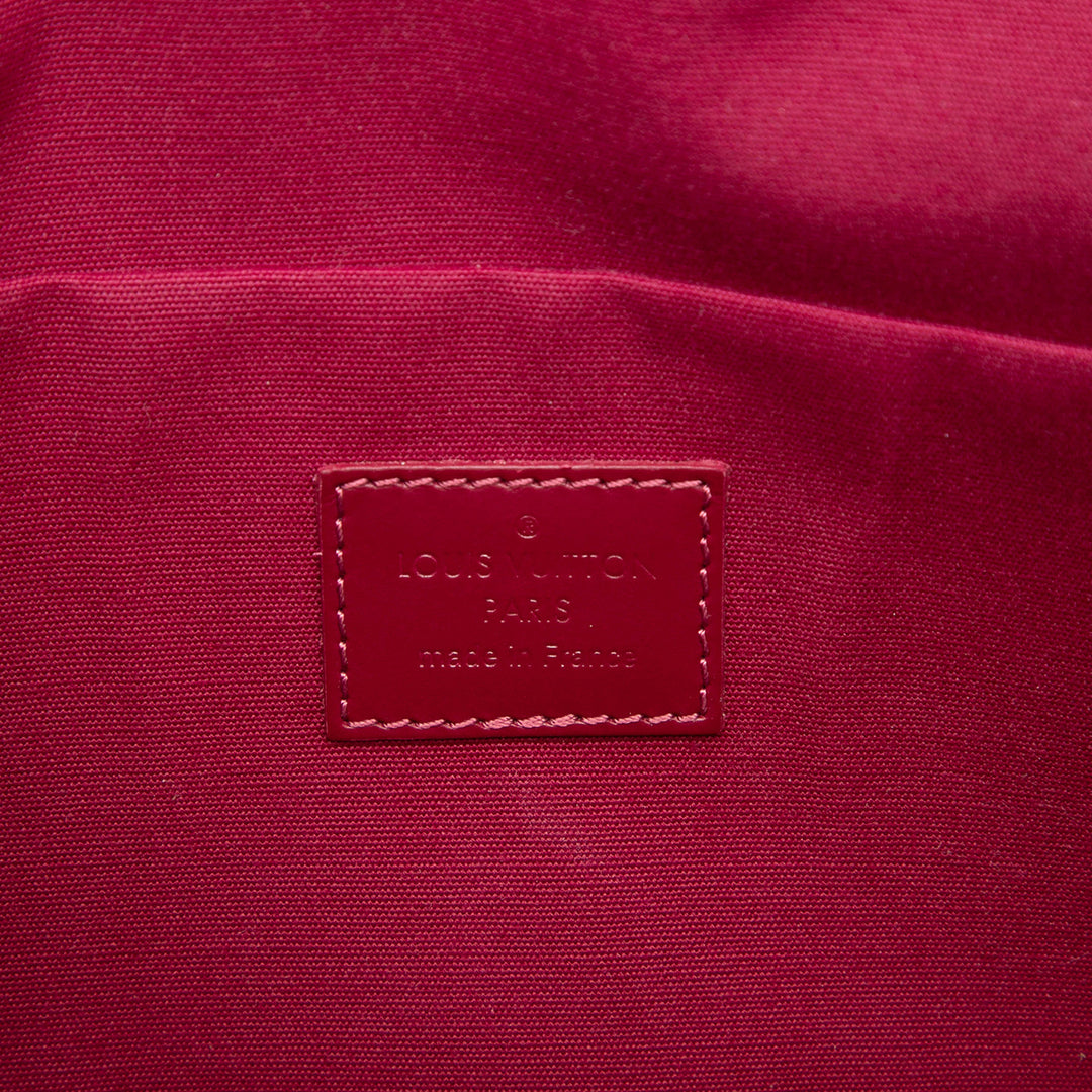 Pochette Felicie Cuir verni Monogram Rose