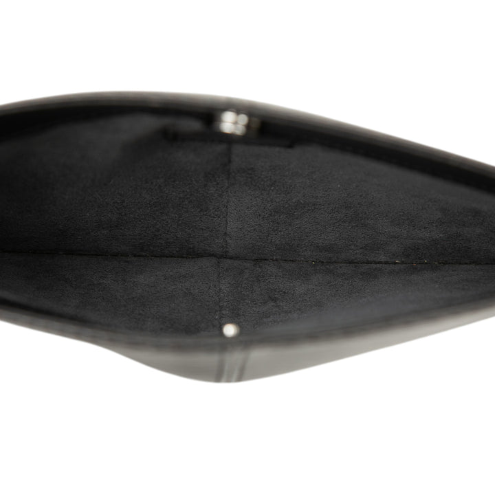 Demi Lune Pochette Épi Noir
