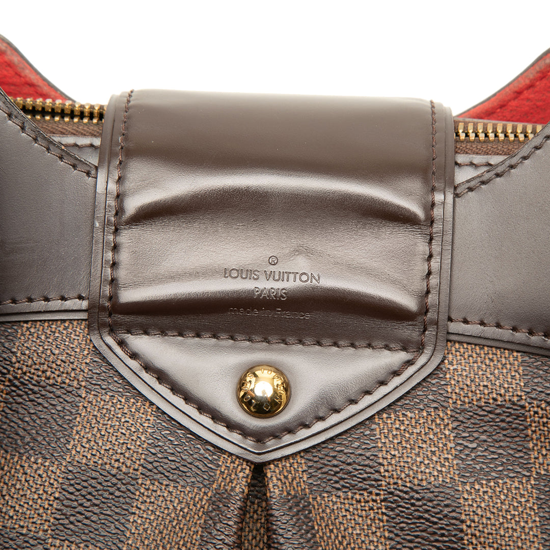 Louis Vuitton Sistina PM Damier Ébène Marron – vue 5 – GABY PARIS