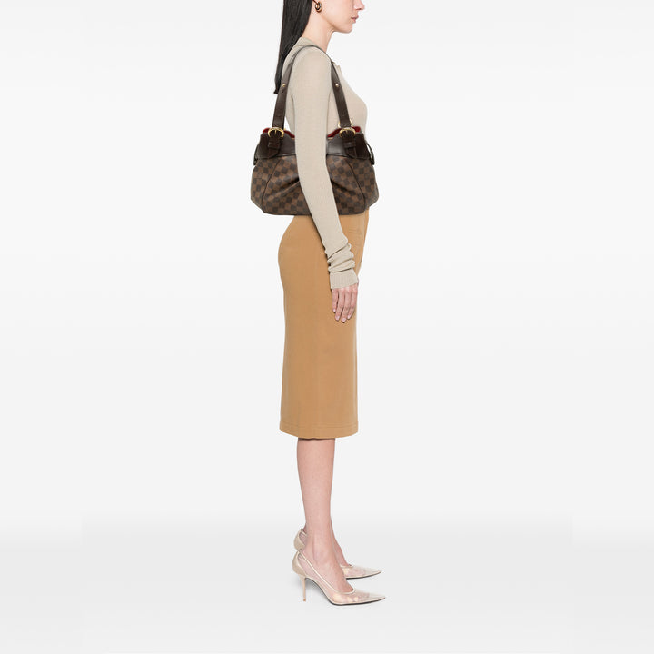 Louis Vuitton Sistina PM Damier Ébène Marron – vue 6 – GABY PARIS