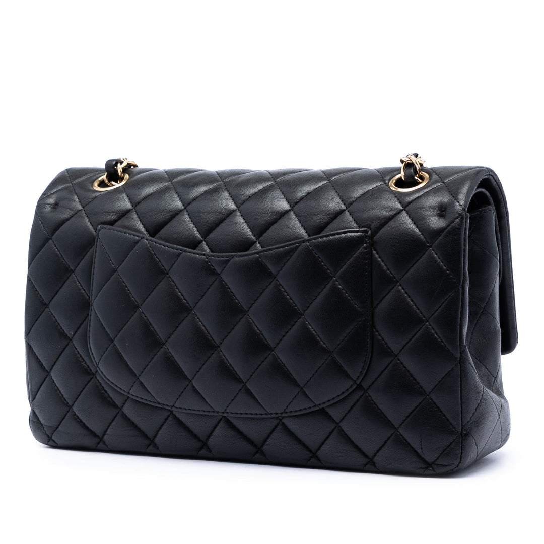 Chanel Medium Classic Cuir d’agneau Double rabat