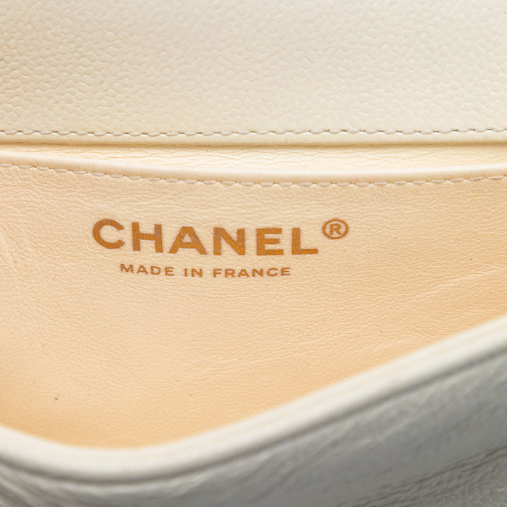 Chanel Mini Matelassé Caviar Boy Messenger Sac