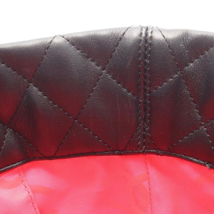 Cambon Ligne Cabas Grand Cuir d'agneau Noir