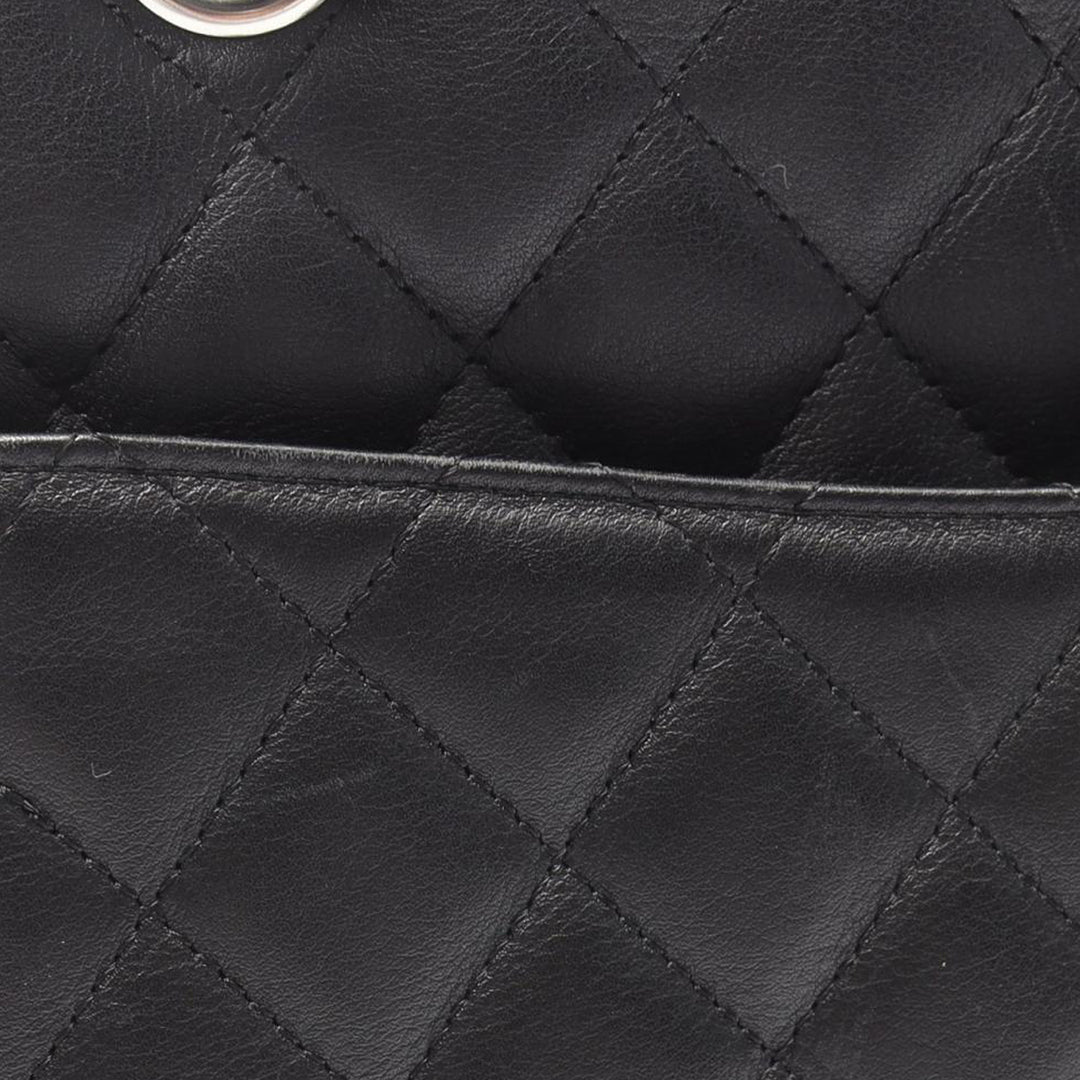 Cambon Ligne Cabas Grand Cuir d'agneau Noir