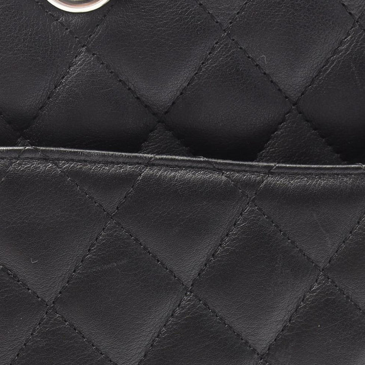 Cambon Ligne Cabas Grand Cuir d'agneau Noir