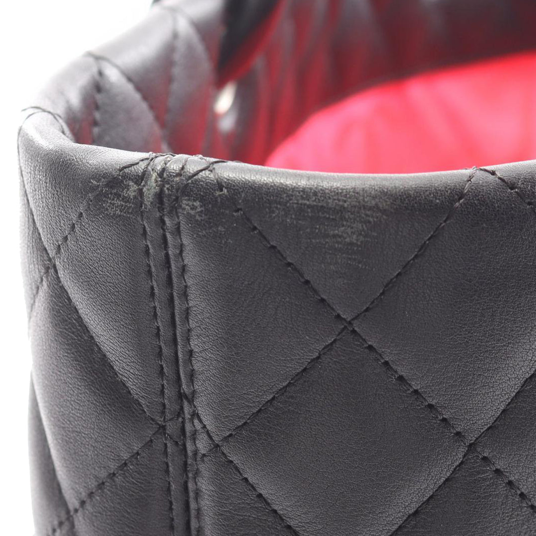 Cambon Ligne Cabas Grand Cuir d'agneau Noir
