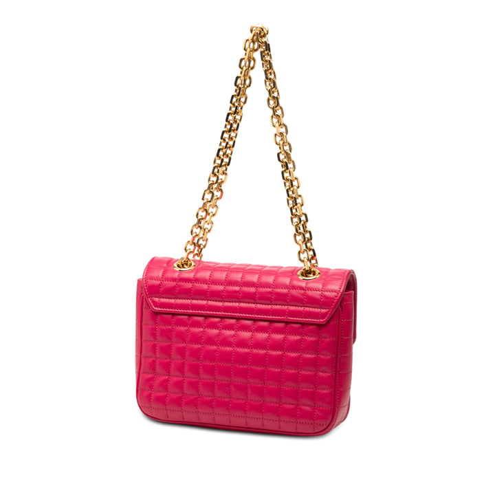 Celine Small Matelassé Cuir de veau C Sac