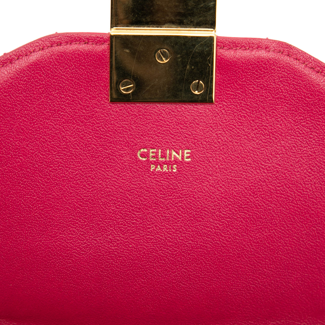 Celine Small Matelassé Cuir de veau C Sac