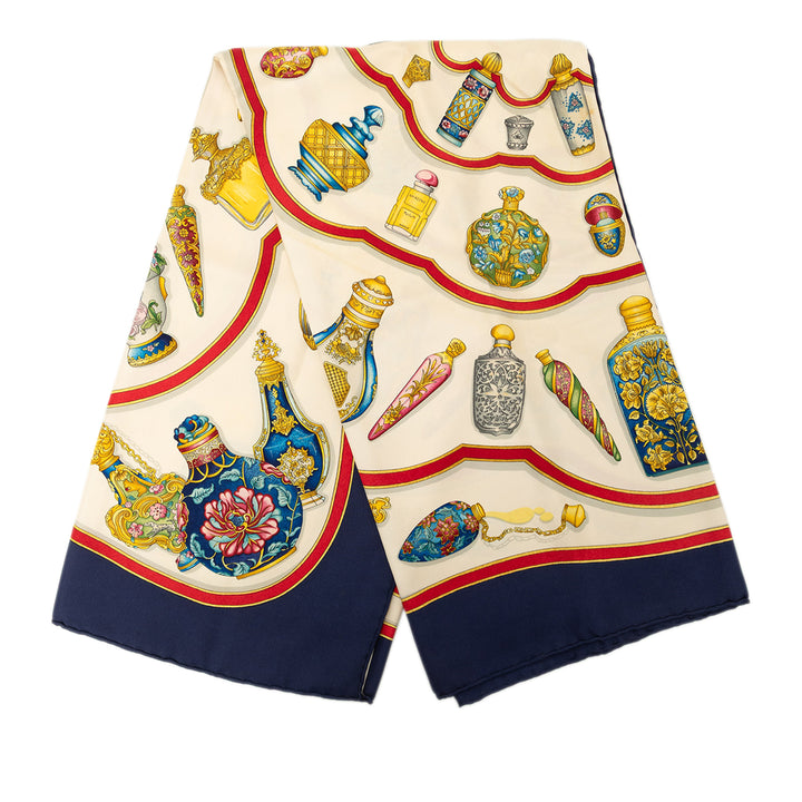 Hermès Qu Importe le Flacon Foulard 90 Multi Soie