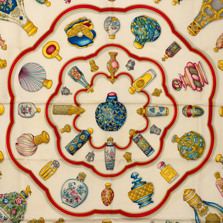 Hermès Qu Importe le Flacon Foulard 90 Multi Soie