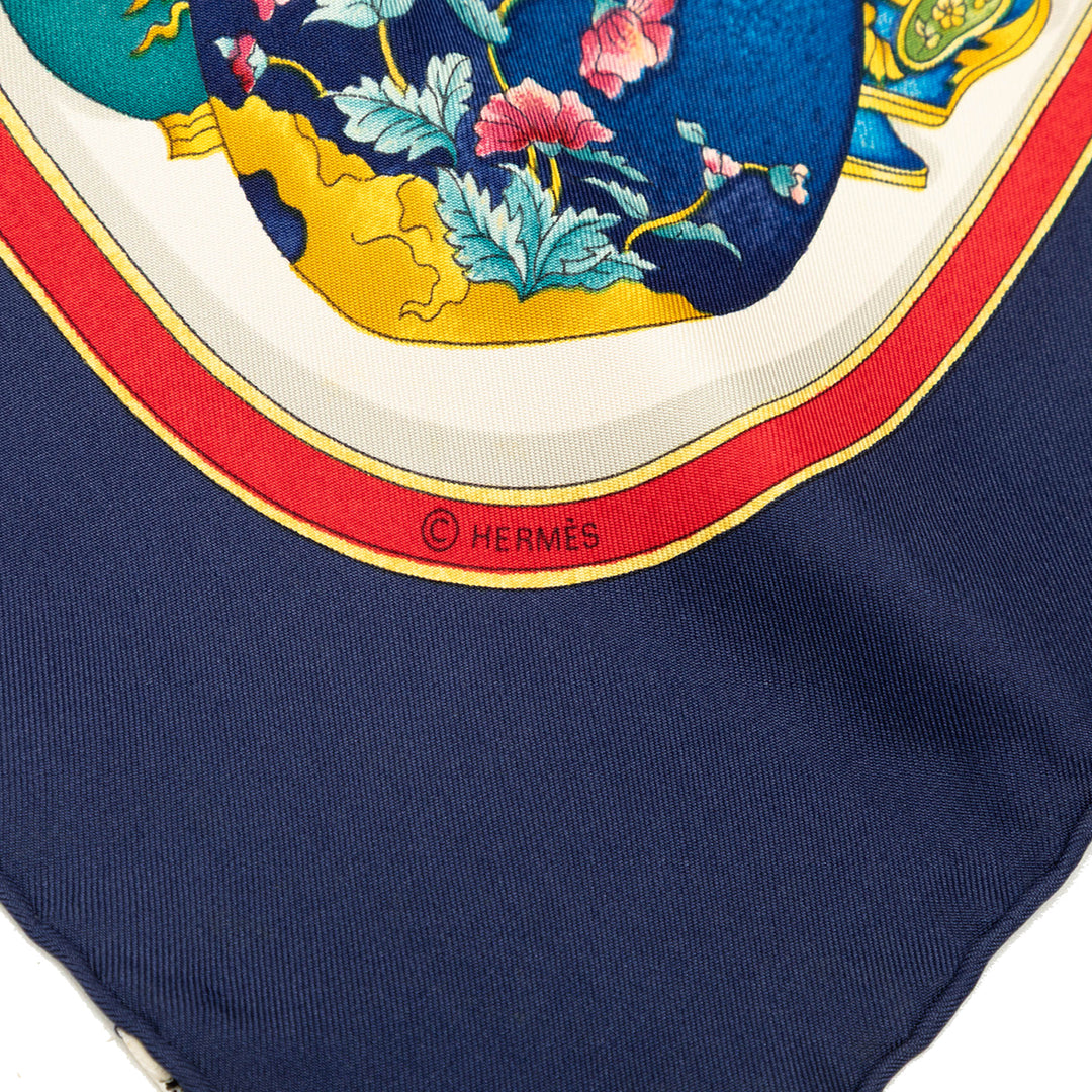 Hermès Qu Importe le Flacon Foulard 90 Multi Soie