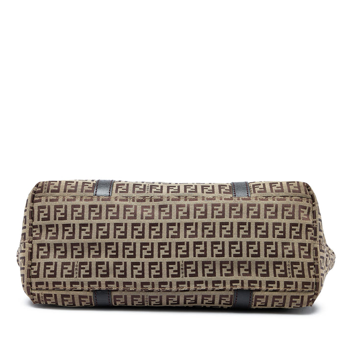 Fendi Cabas Zucchino Superstar Beige – vue 3 – GABY PARIS