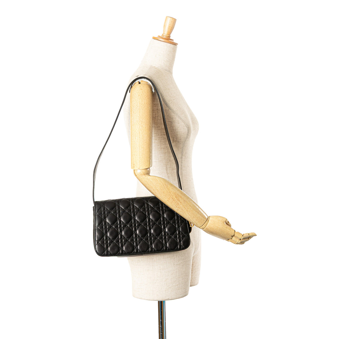 Dior Cuir d’agneau Cannage Sac bandoulière