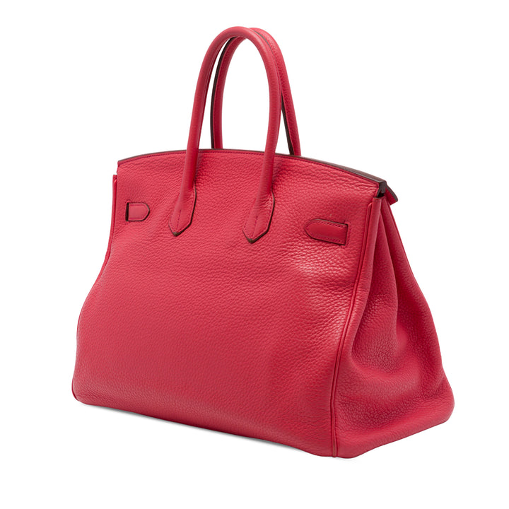 Birkin Retourne 35 Clémence Rouge