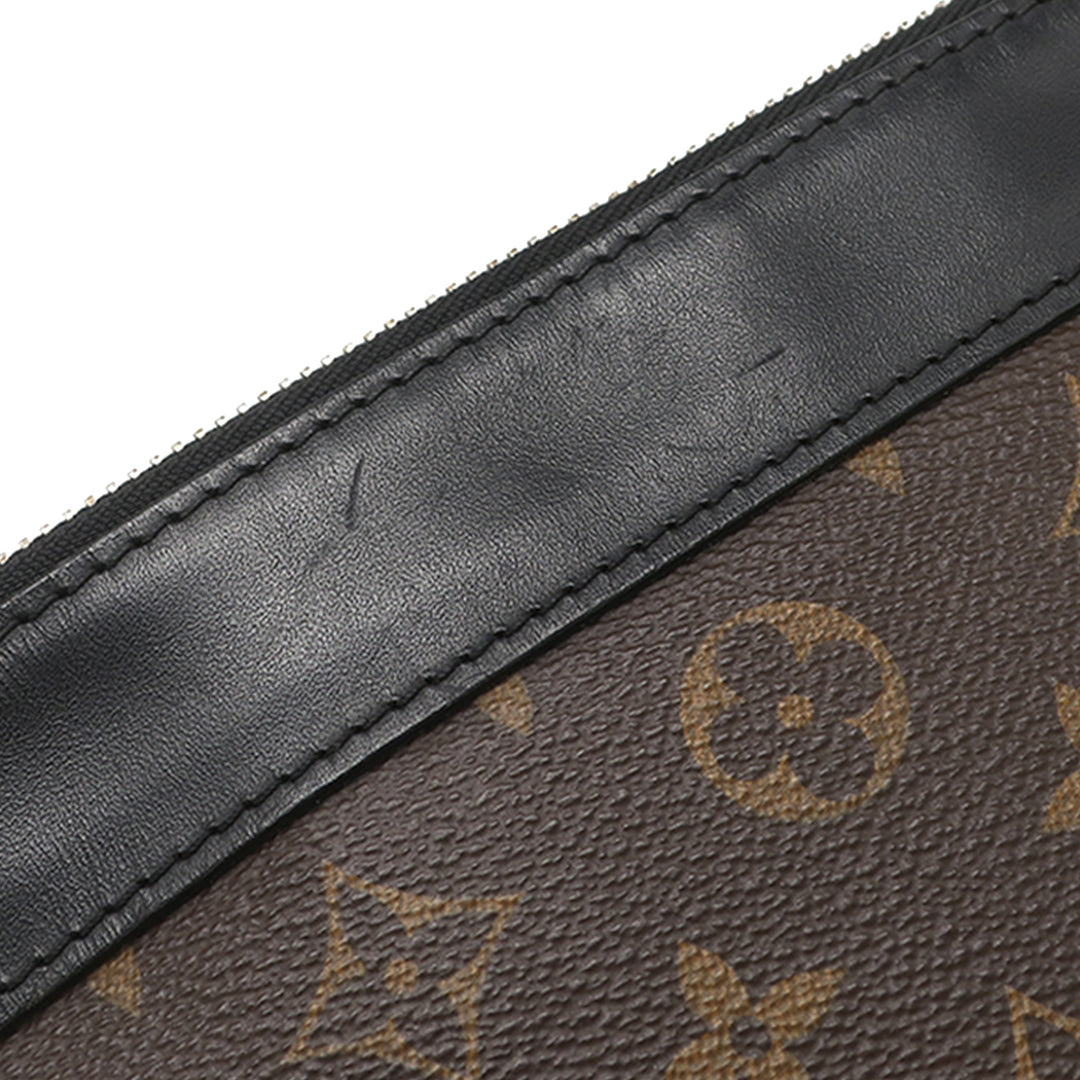 Louis Vuitton Monogram Macassar Discovery Pochette GM