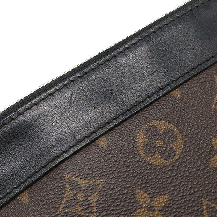 Louis Vuitton Monogram Macassar Discovery Pochette GM