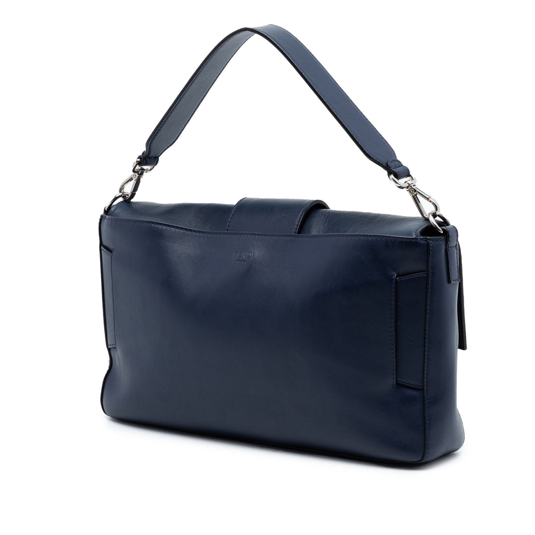 Fendi Large Zucca embossé Cuir Convertible Sac ceintureuette