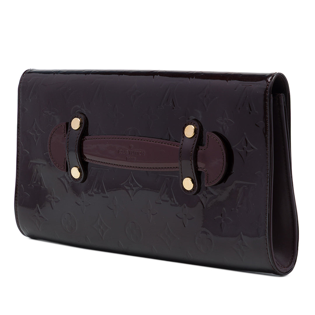 Louis Vuitton Robertson Cuir verni Monogram Violet