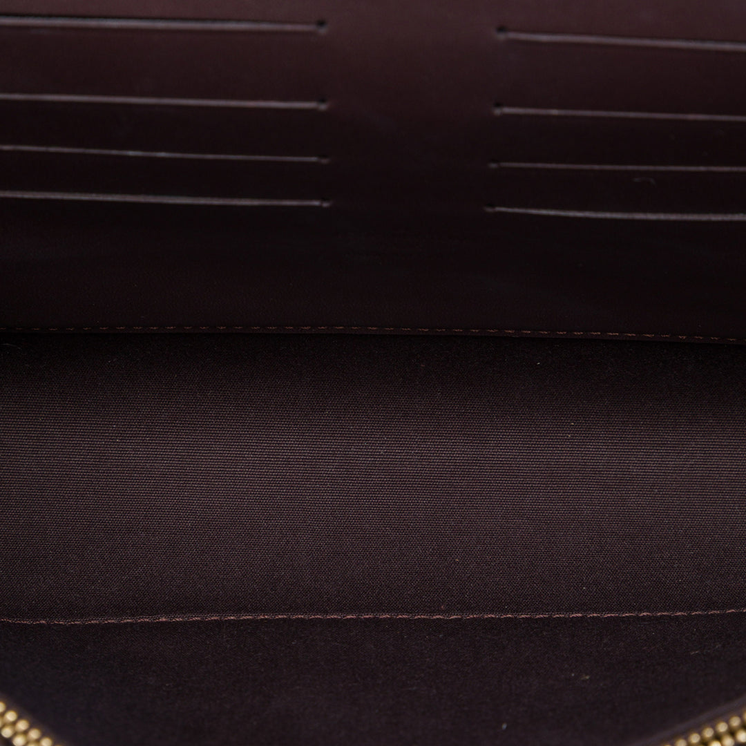 Louis Vuitton Robertson Cuir verni Monogram Violet