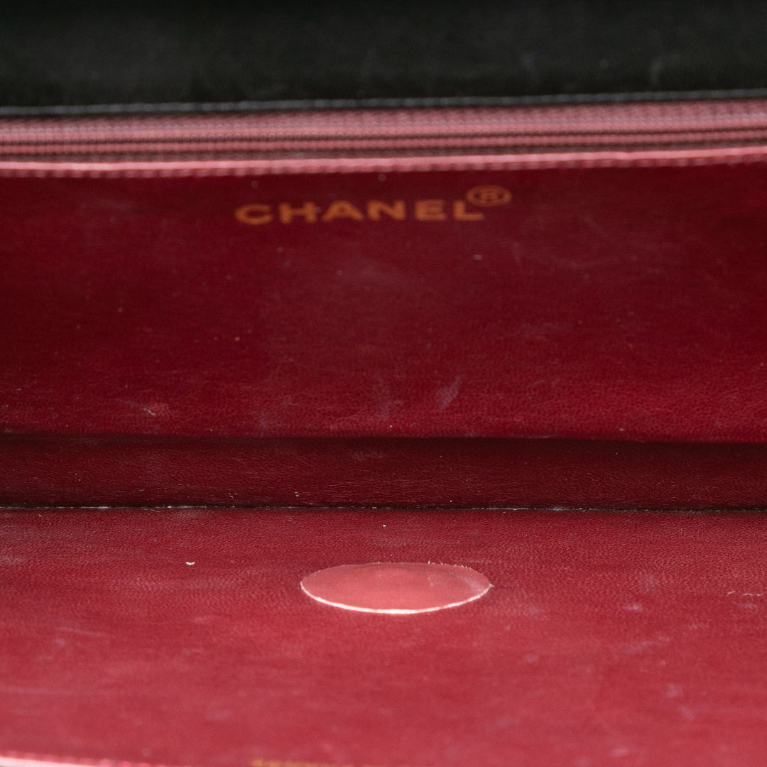 Chanel Medium CC Matelassé Cuir d’agneau Simple rabat – GABY PARIS Authentique