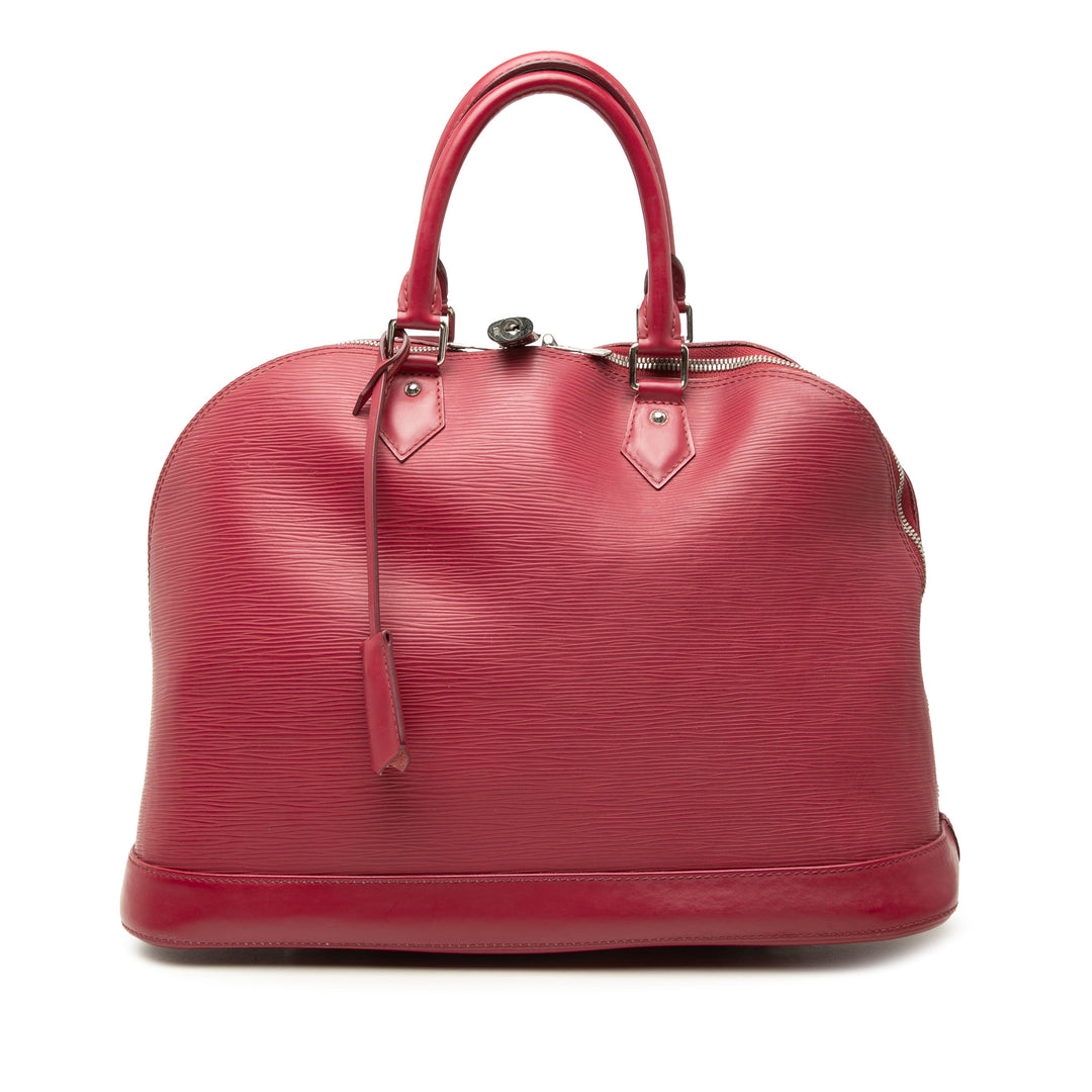 Louis Vuitton Alma GM Épi Rose – vue principale – GABY PARIS
