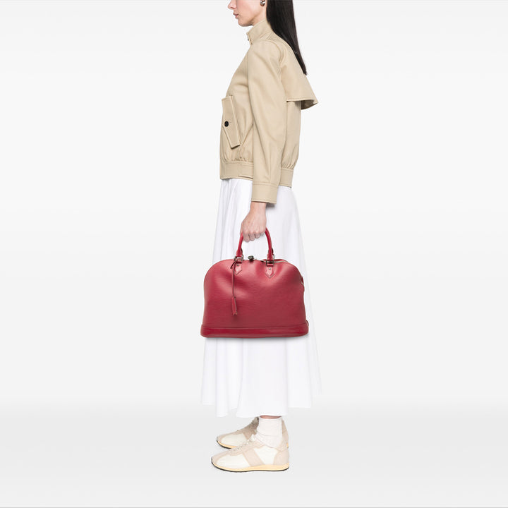 Louis Vuitton Alma GM Épi Rose – vue 6 – GABY PARIS