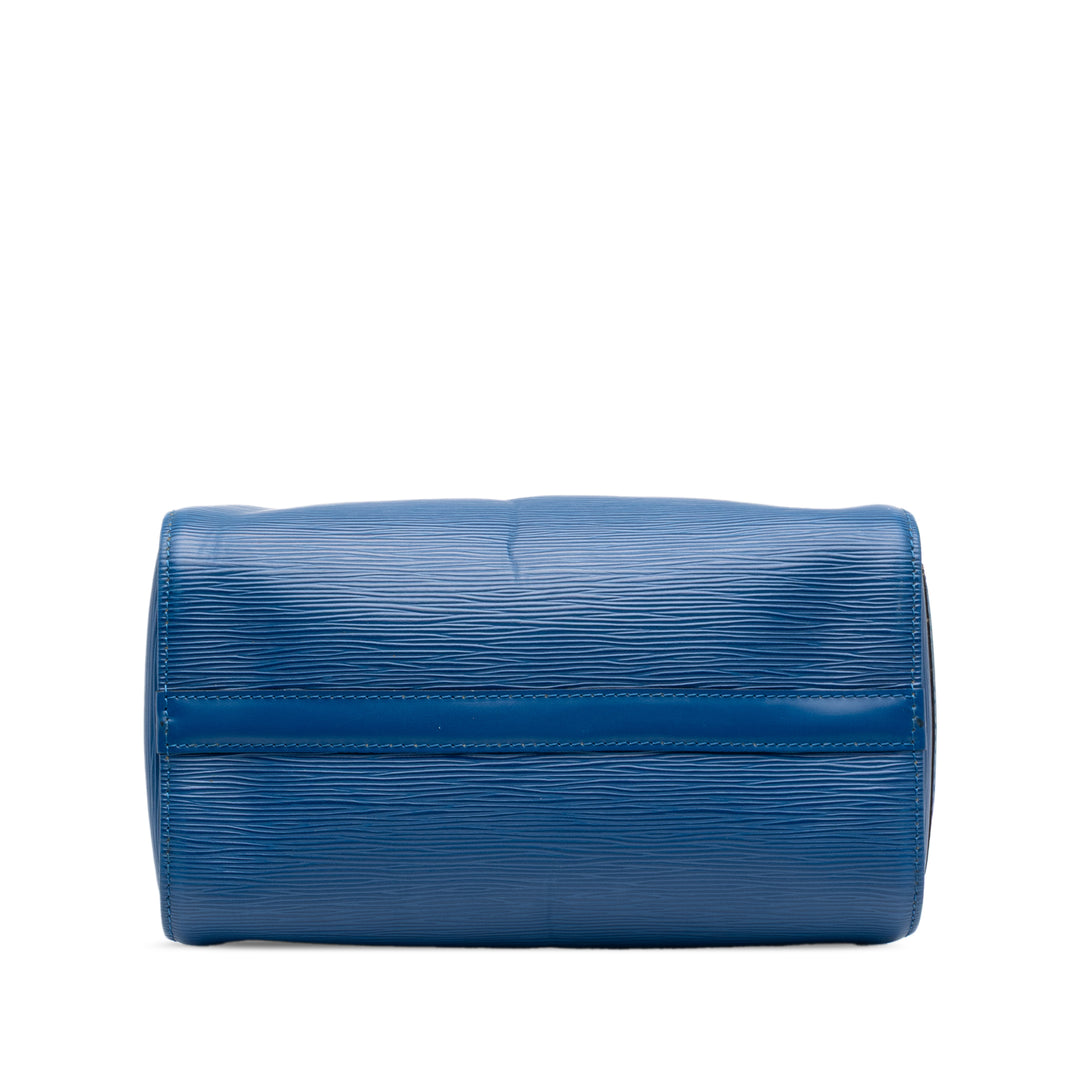 Louis Vuitton Speedy 25 Épi Bleu – vue 3 – GABY PARIS