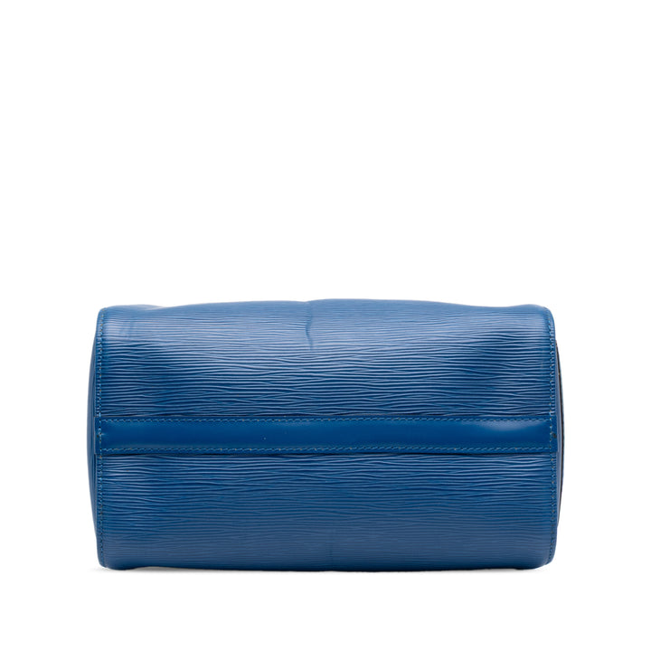 Louis Vuitton Speedy 25 Épi Bleu – vue 3 – GABY PARIS