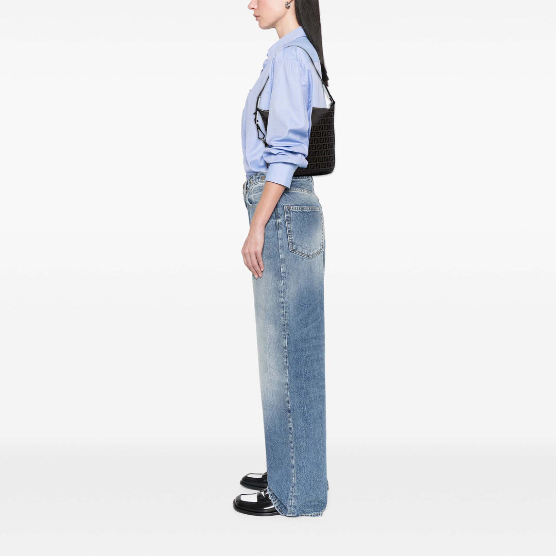 Fendi Zucchino Toile Sac bandoulière