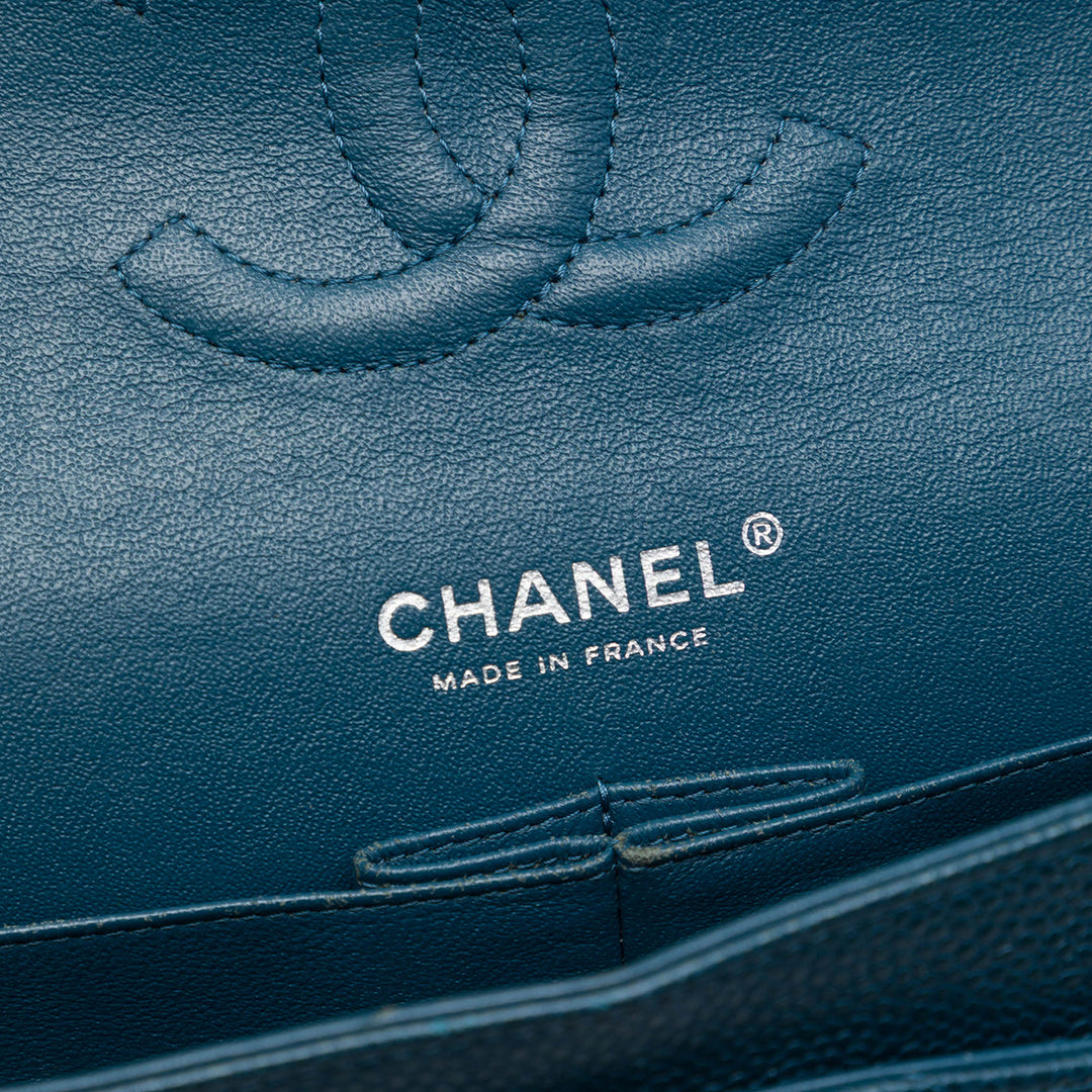 Chanel Medium Classic Caviar Double rabat