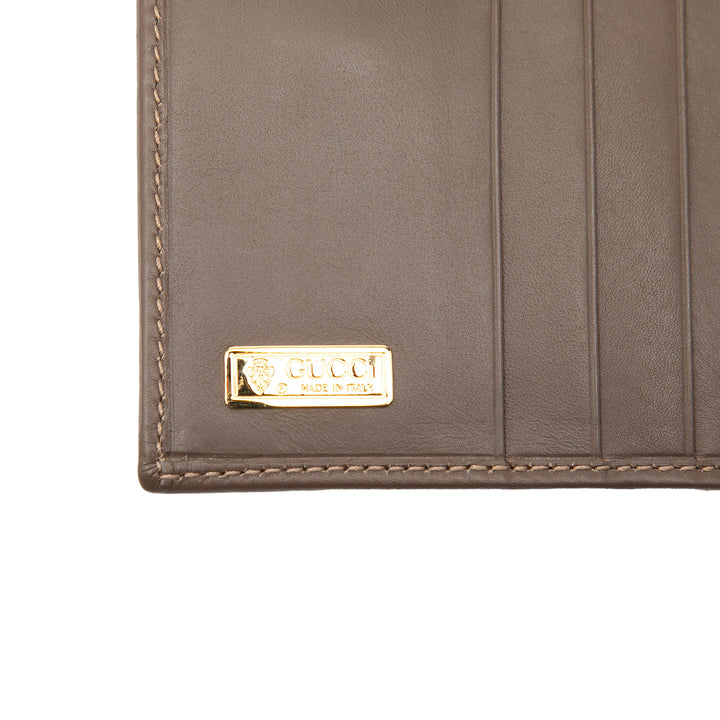 Gucci Bicolor Cuir de veau Interlocking G Small Portefeuille