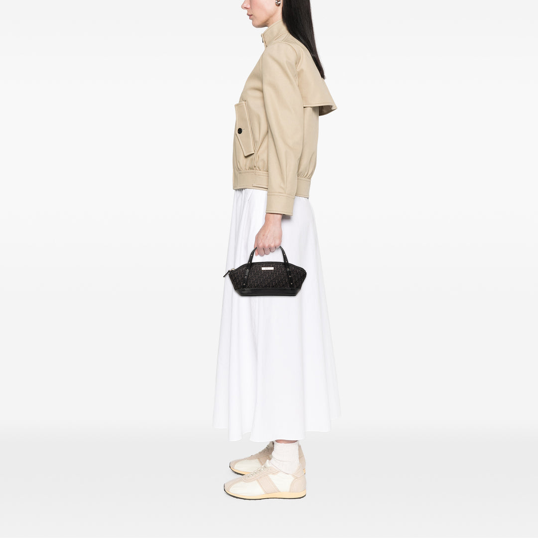 Dior Mini Diorissimo Trotter Toile Street Chic Sac à main