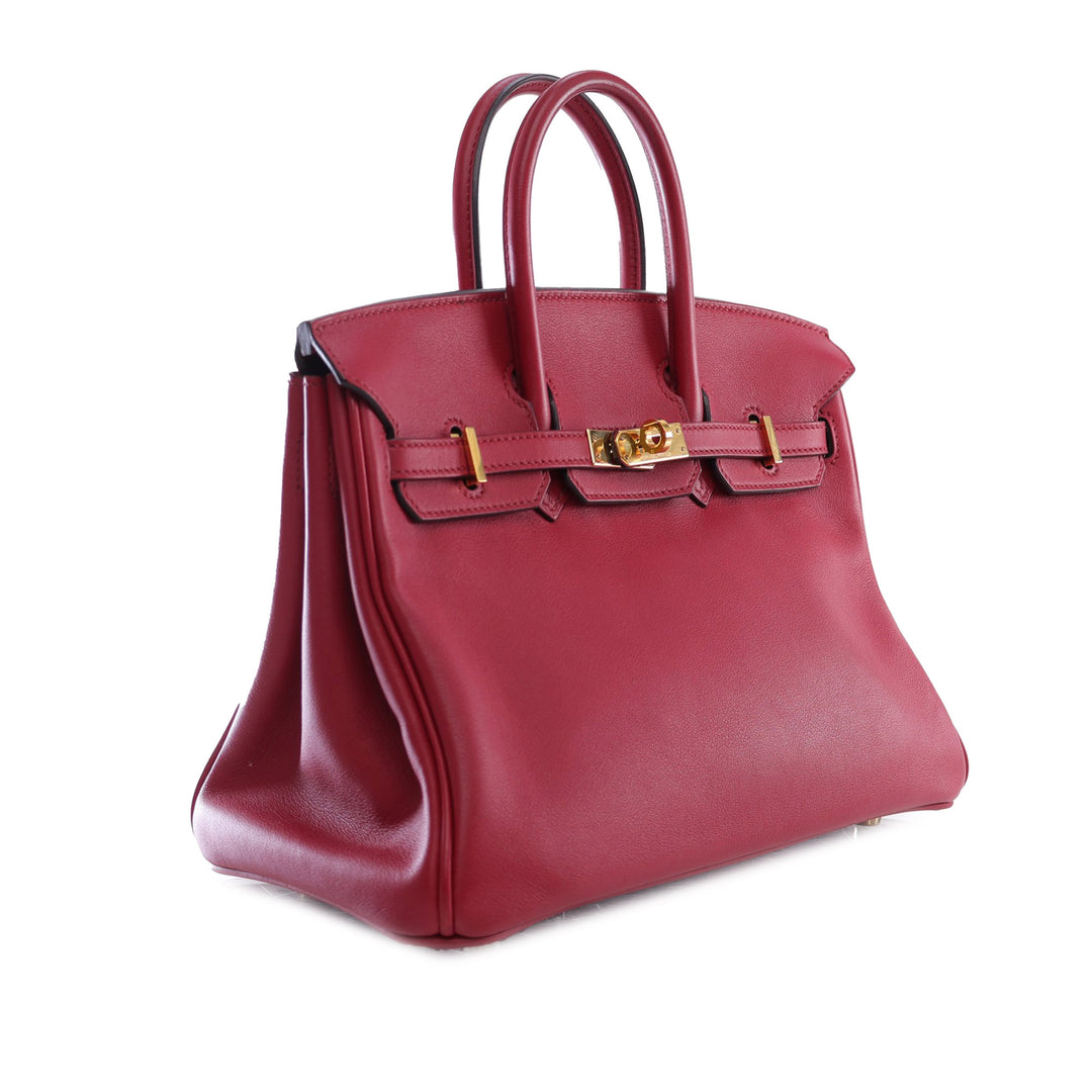 Swift Birkin Retourne 25 Red - Gaby Paris