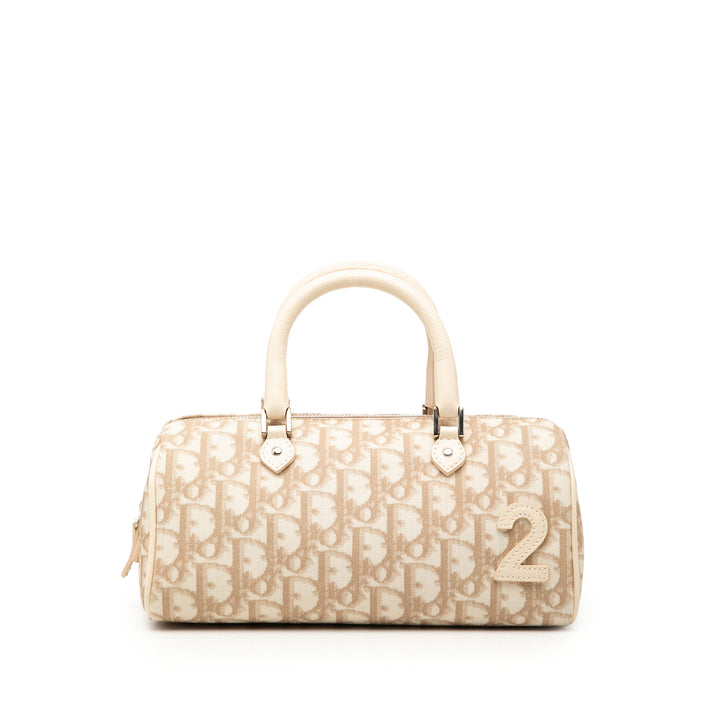 Dior Oblique Toile Trotter Boston Sac