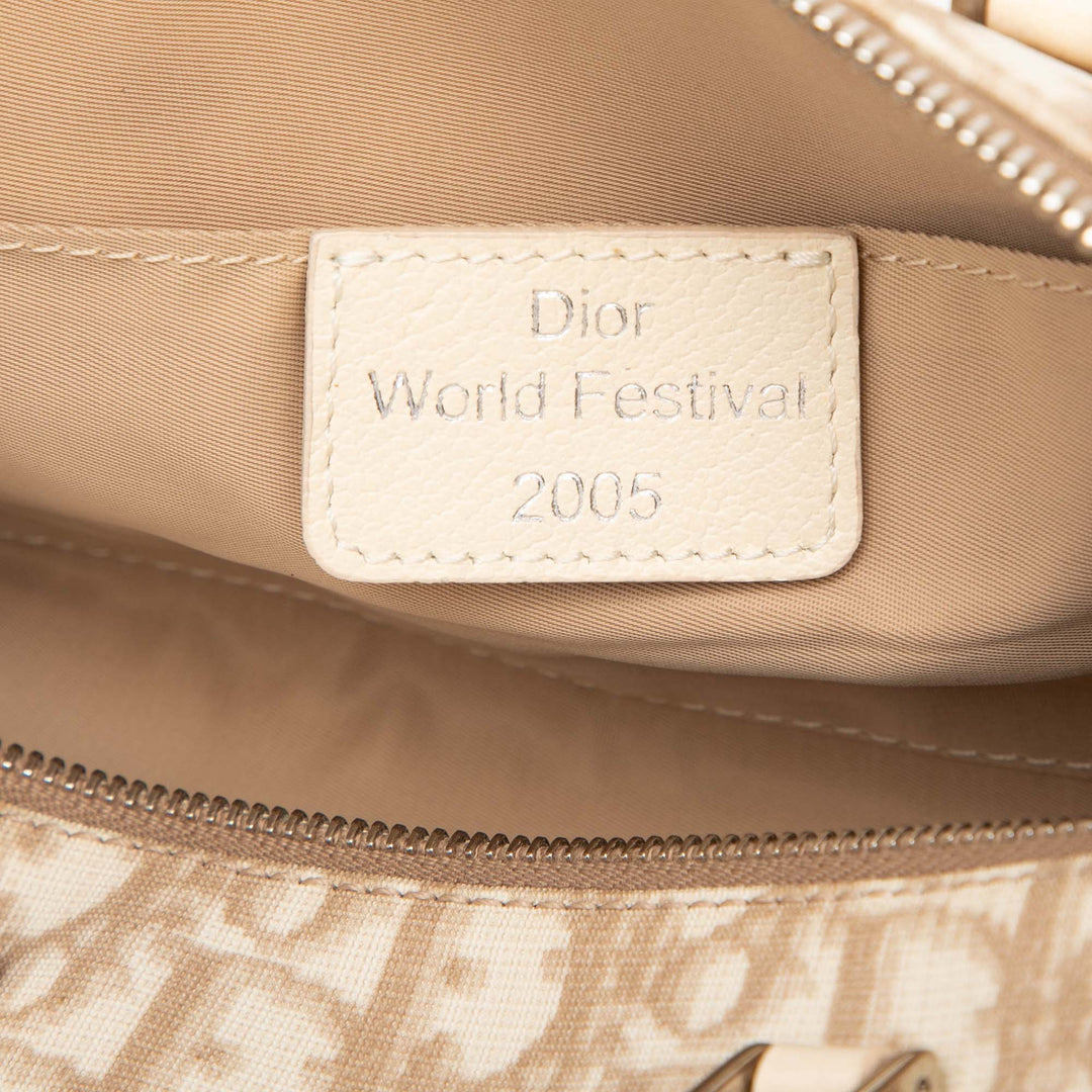 Dior Oblique Toile Trotter Boston Sac