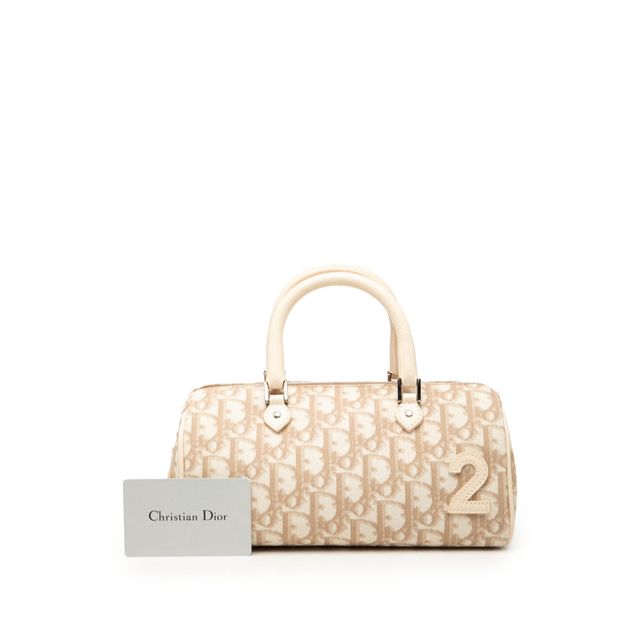 Dior Oblique Toile Trotter Boston Sac
