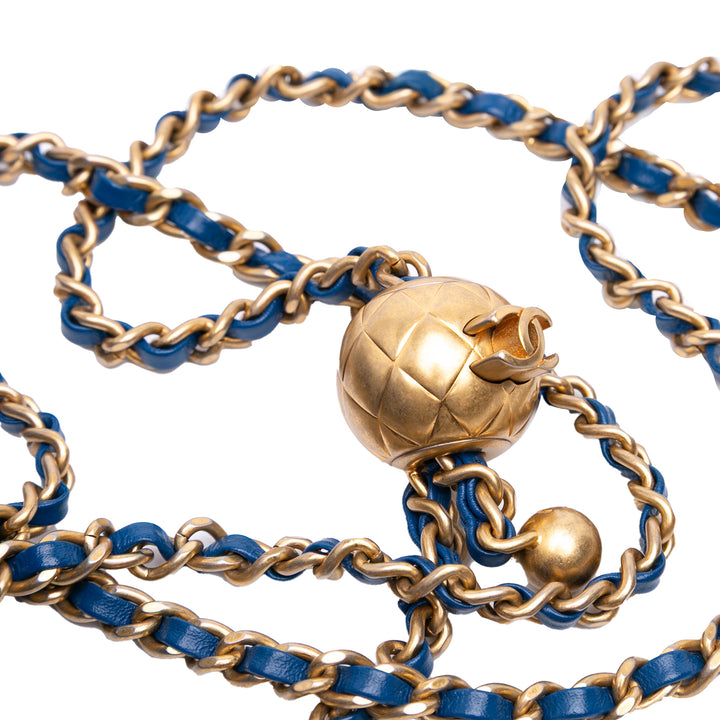 Chanel Mini Rectangular Cuir d’agneau Pearl Crush Flap Bleu – GABY PARIS Authentique