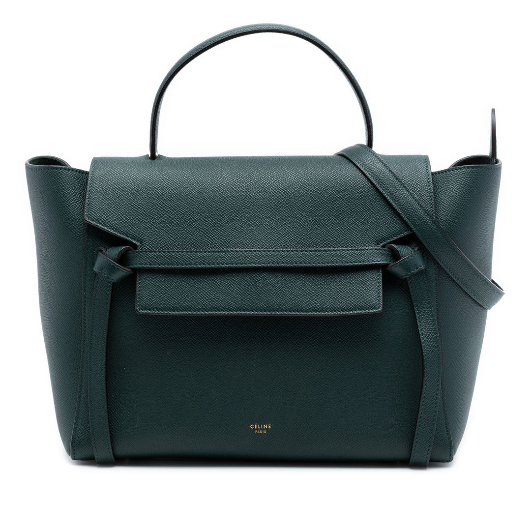 Celine Mini Cuir de veau grainé Sac ceinture