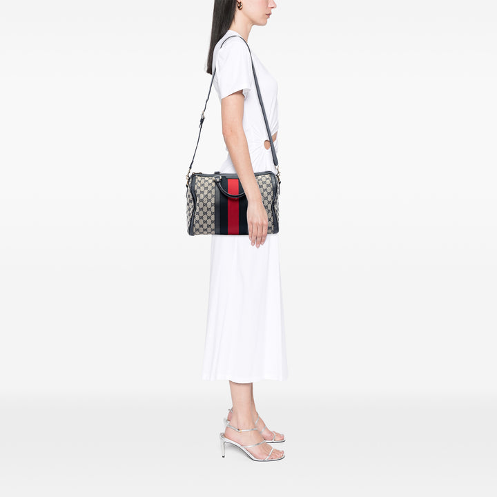Gucci GG Web Joy Boston Sac Moyen Toile