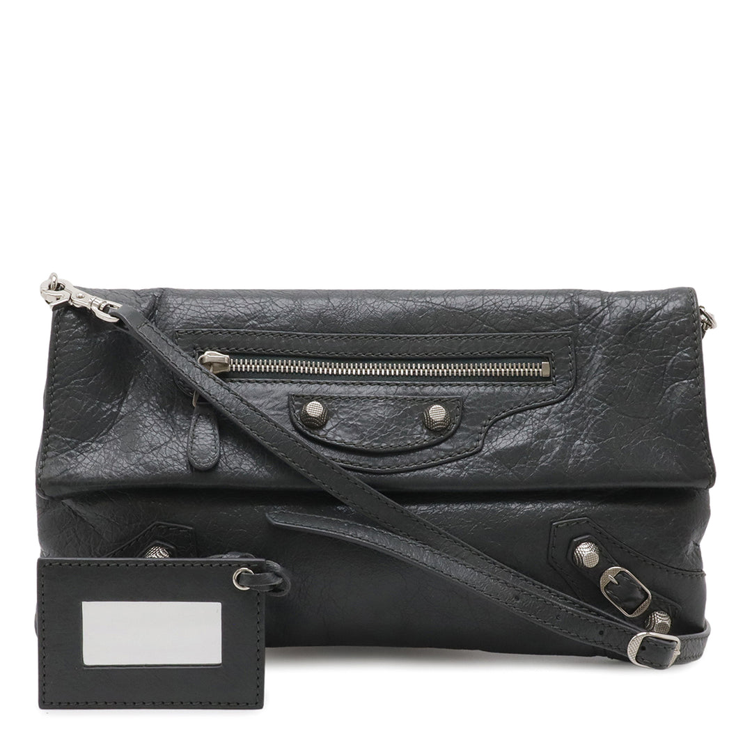 Balenciaga Motocross Agneau Giant 12 Envelope Sac porté croisé