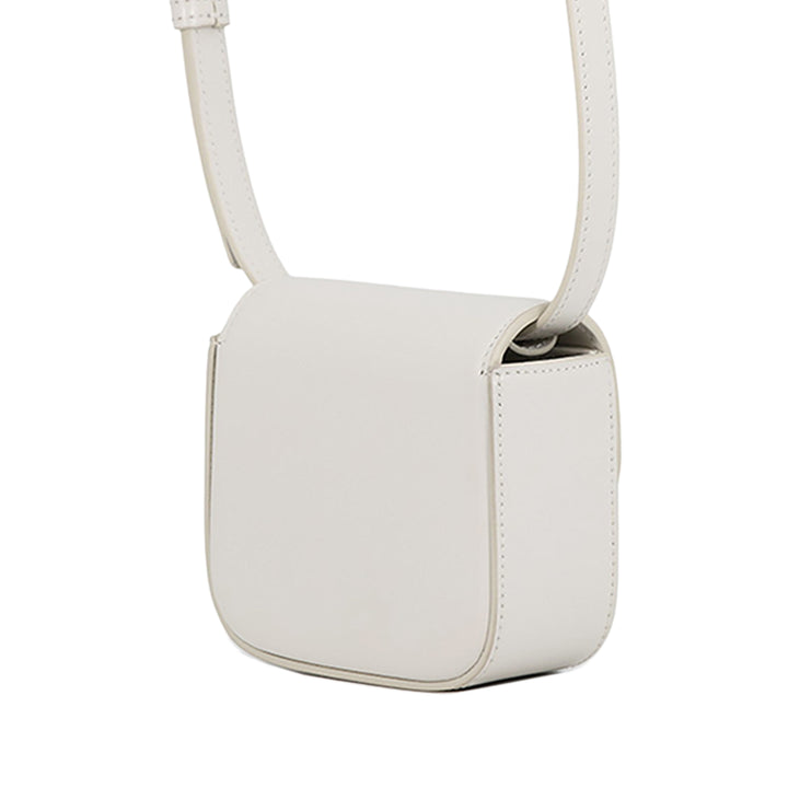 Celine Claude Sac Mini Cuir de veau Blanc – vue 2 – GABY PARIS