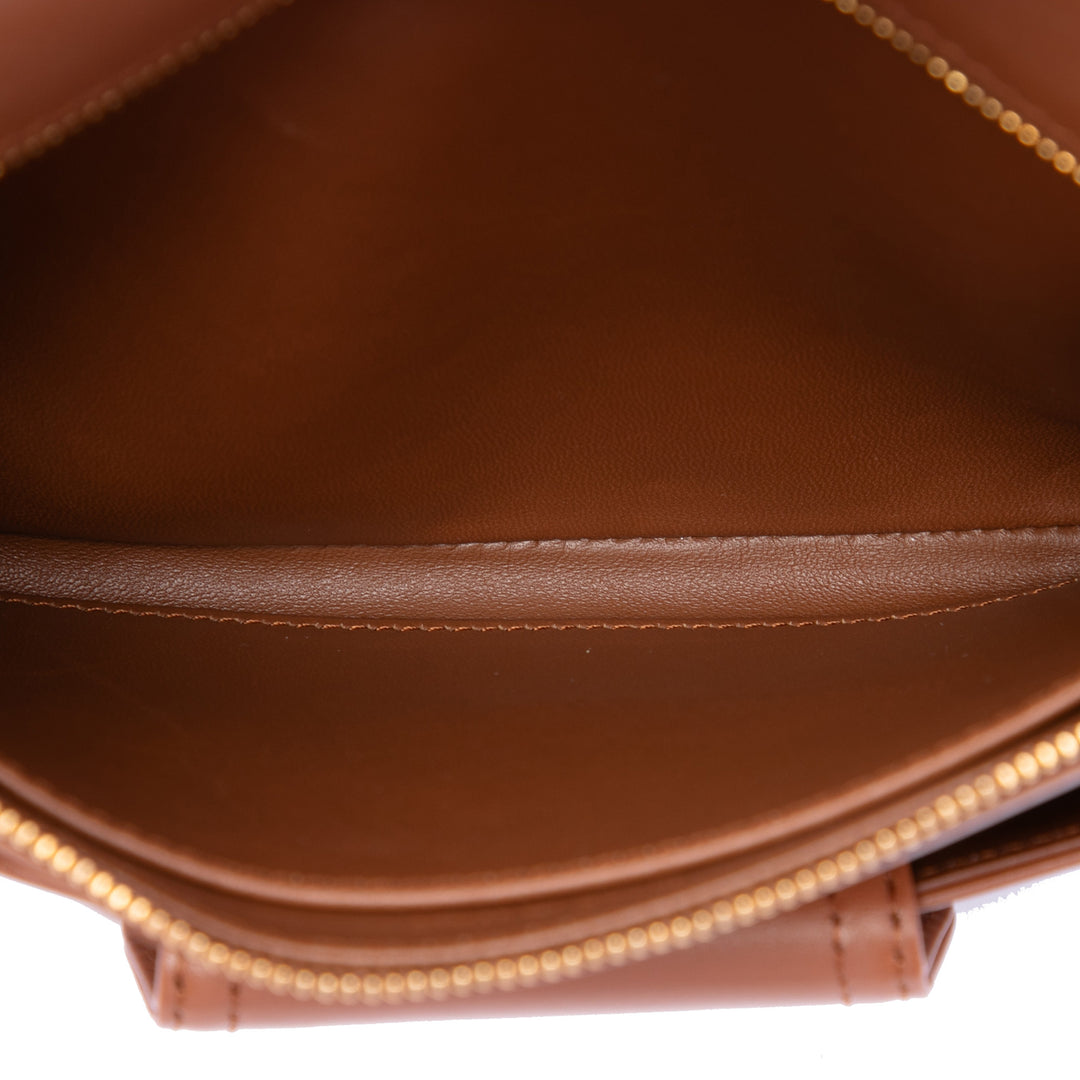 Dior Medium Cuir de veau DiorDouble Sac à chaîne