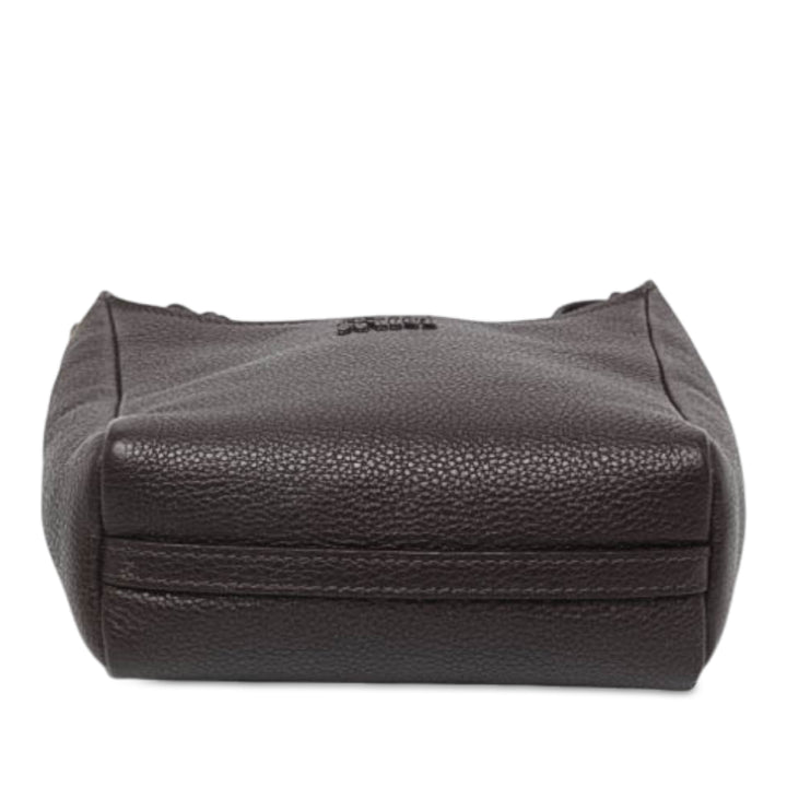 Miu Miu Texturé Sac Marron – vue 3 – GABY PARIS